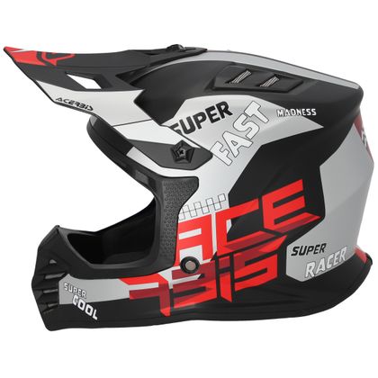 Casque cross Acerbis PROFILE 22.06 ENFANT - Noir / Rouge