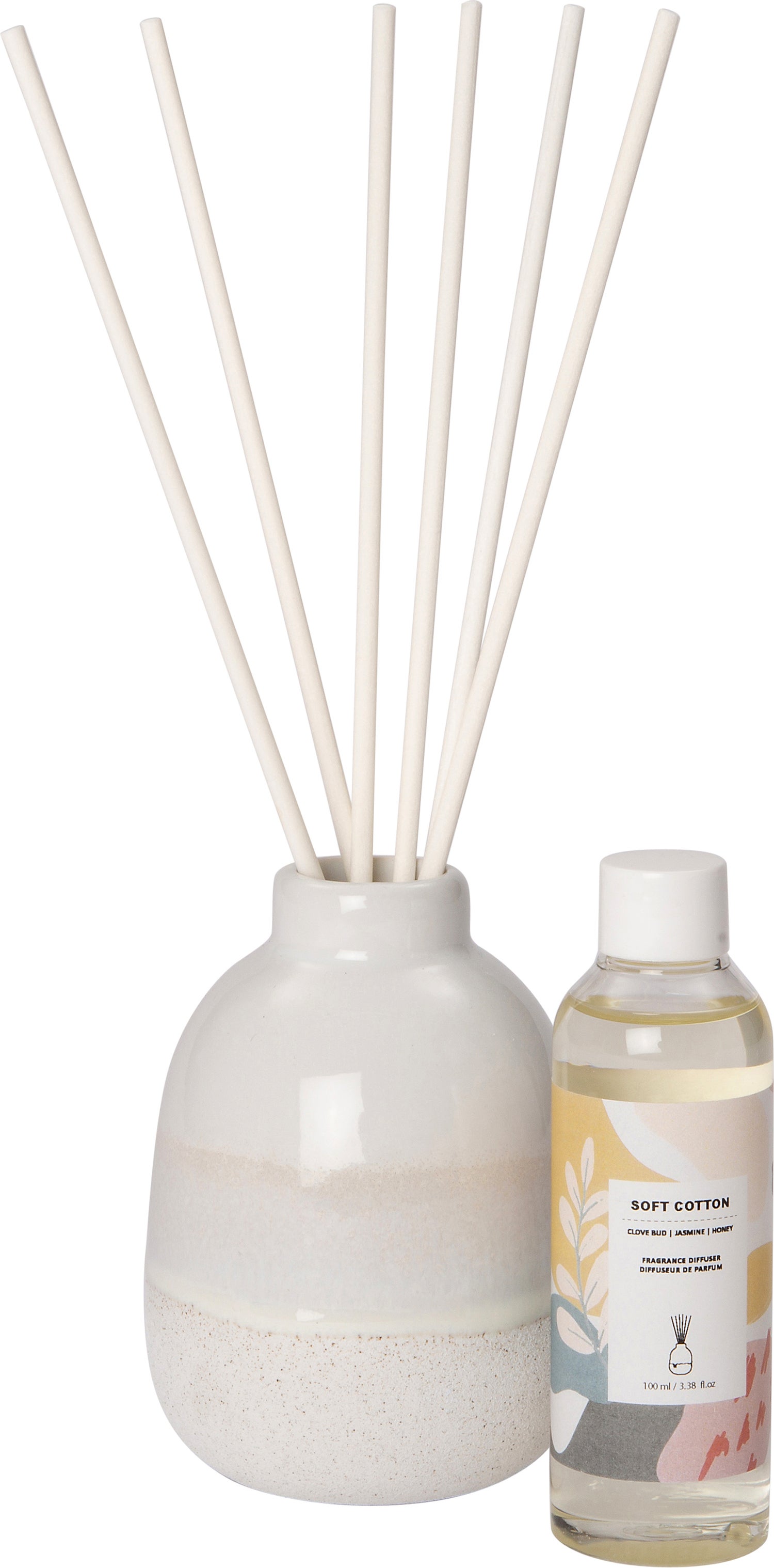 Intratuin geurstokjes Vix Soft Cotton 100 ml