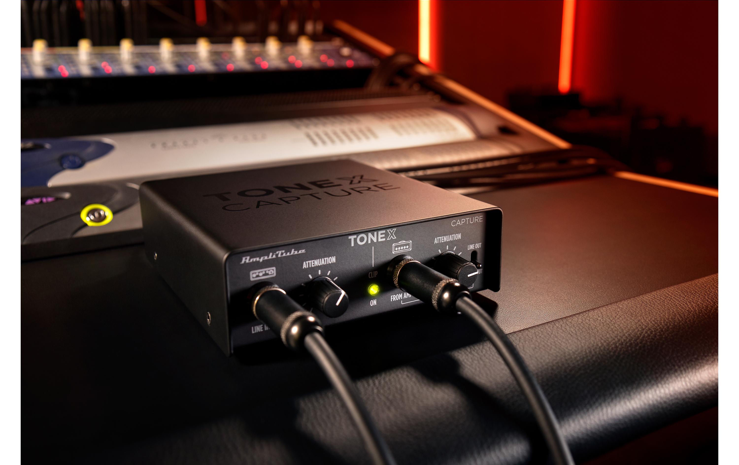 Effektgerät ToneX Capture<br>Der perfekte All-in-One-Begleiter für Tone Modeling und Reampification