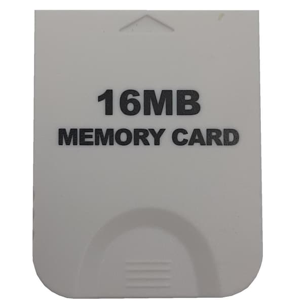 Minnekort 16 MB Hvid Nintendo Gamecube