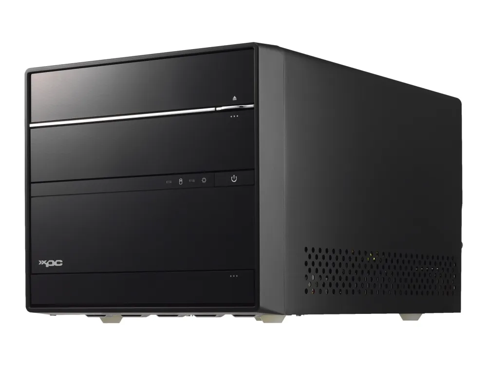 Shuttle XPC cube SH570R6 Plus - Barebone - mini PC LGA1200 sokkel - Intel H570 - uden CPU - RAM 0 GB - Gigabit Ethernet - sort