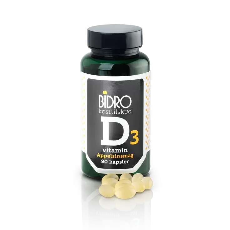 Bidro D-vitamin 38 µg - 90 kaps.