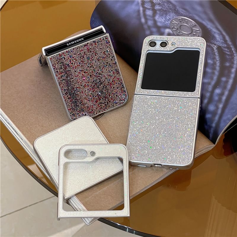Jaguara - Glitter telefoonhoesje - Samsung Flip