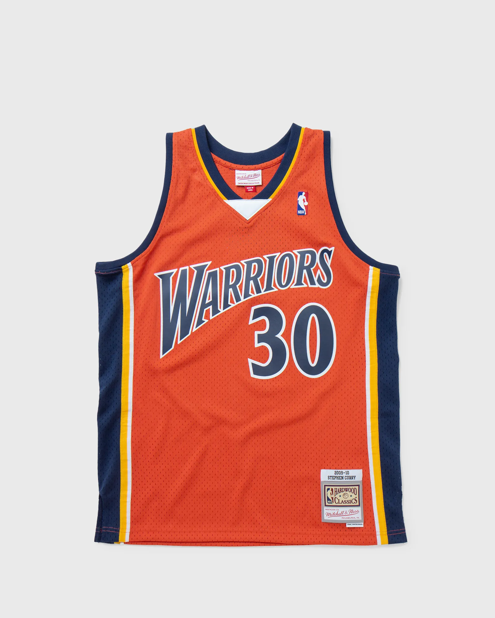 Mitchell & Ness NBA SWINGMAN JERSEY GOLDEN STATE WARRIORS ALTERNATE 2009-10 STEPHEN CURRY #30