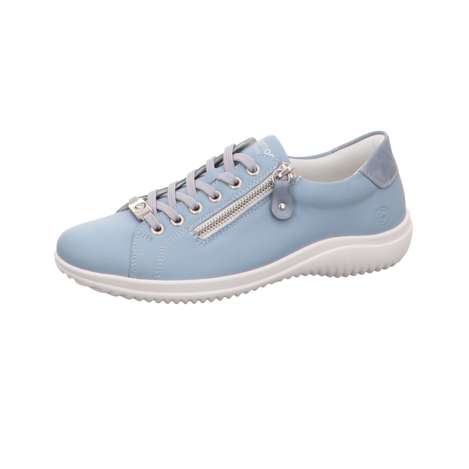 Remonte Schnürhalbschuh blau