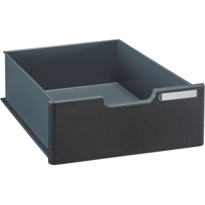 Tiroir H 10,8 cm pour Modulodoc Exacompta noir