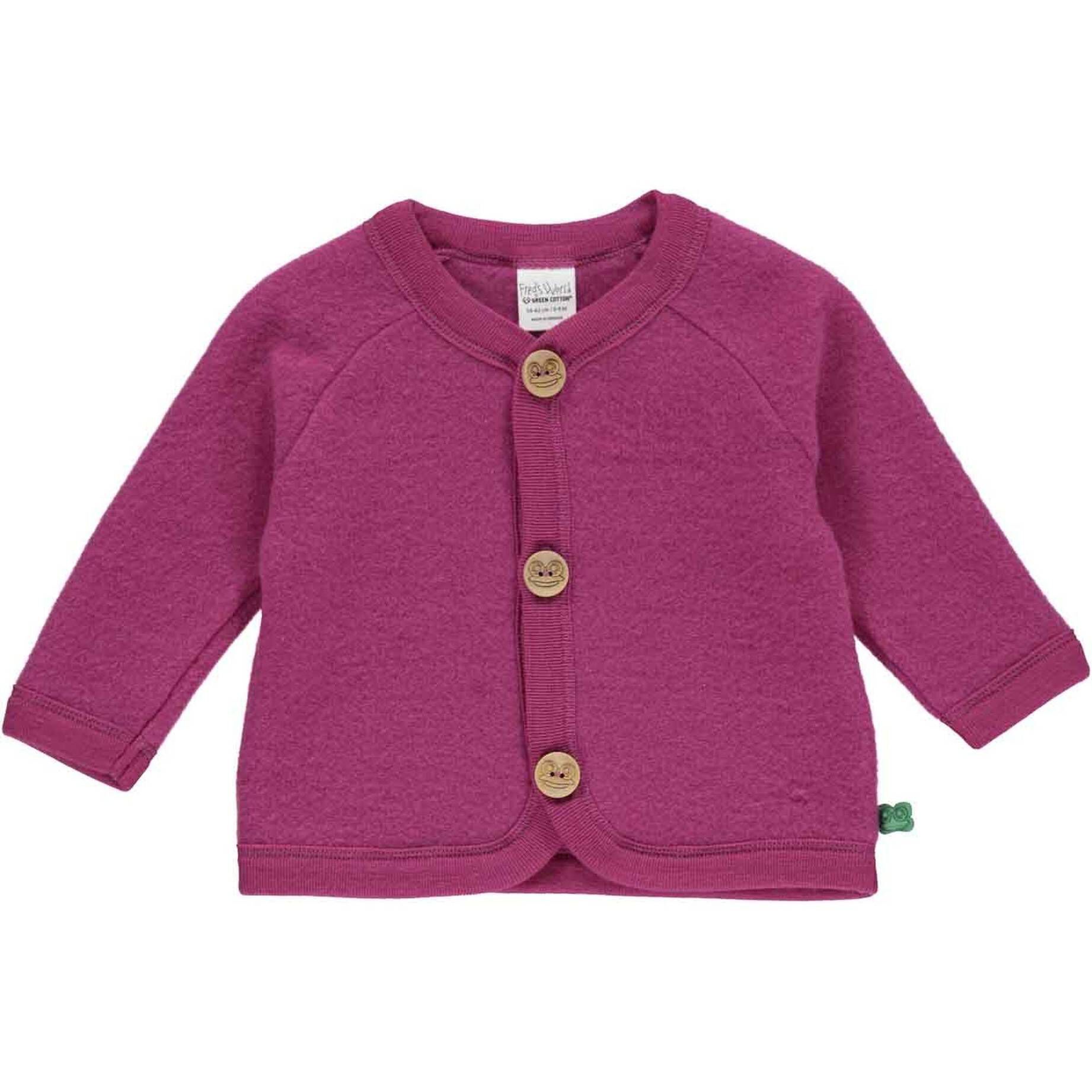 Fred's World by Green Cotton| Jungen Fleecejacke aus Merinowolle