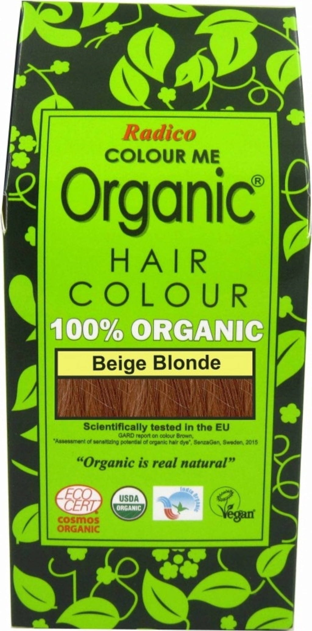 Radico  Pflanzenhaarfarbe Beigeblond, 100 g