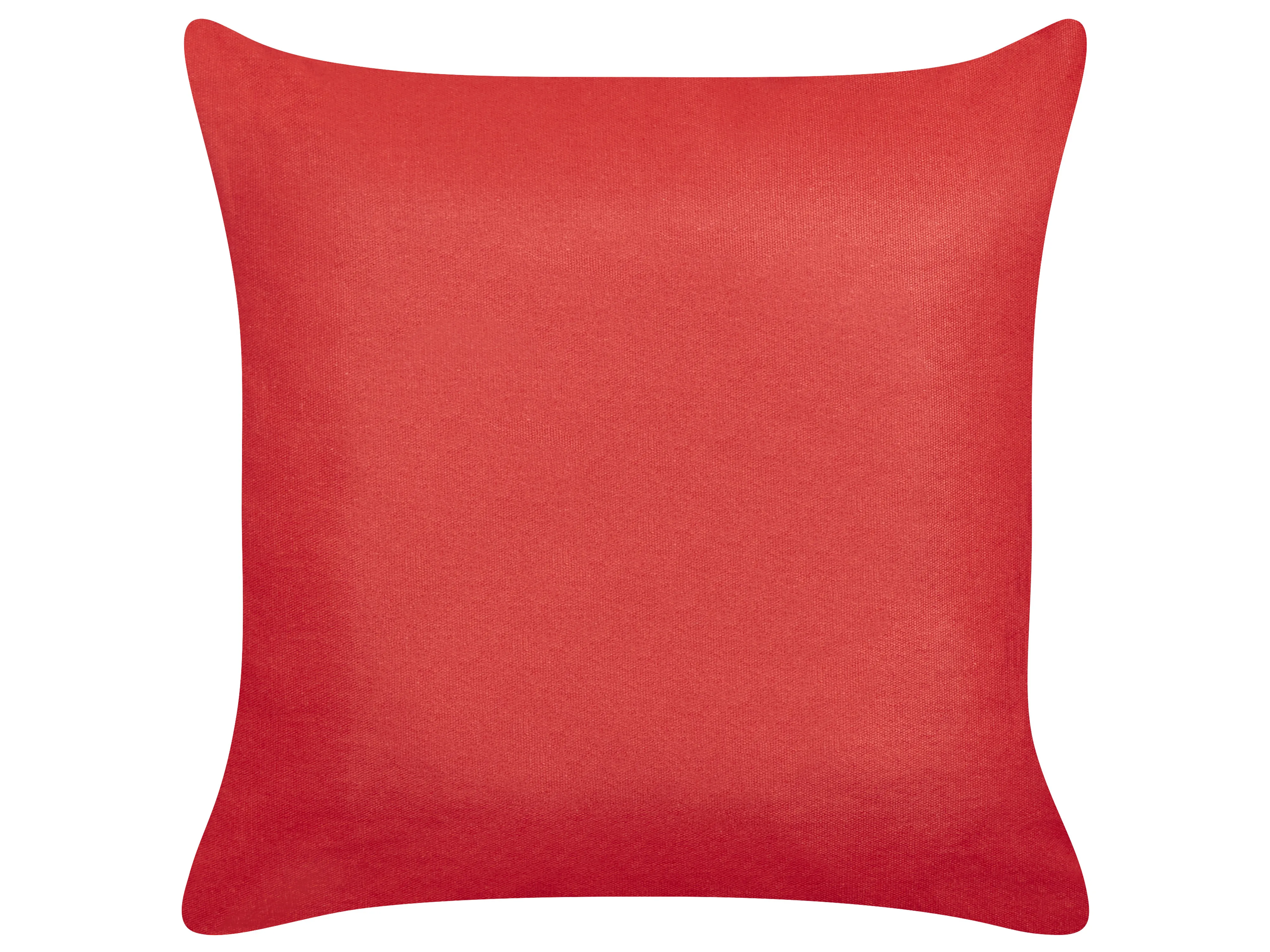 Set van 2 sierkussens GINGERBREAD Katoen 45 x 45 cm Rood kerstmotief