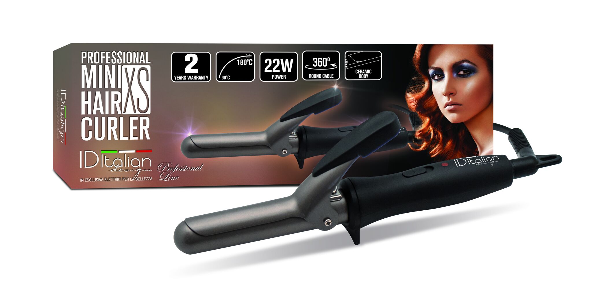 Italian Design Mini XS curling iron