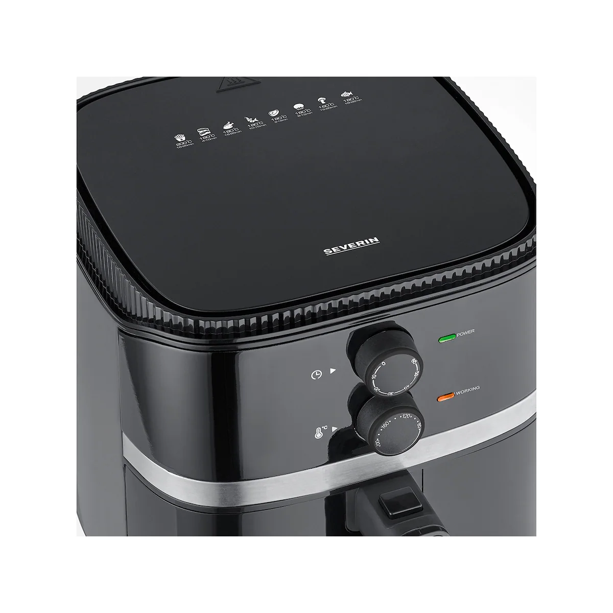Severin Airfryer 5 liter 1500 watt Black