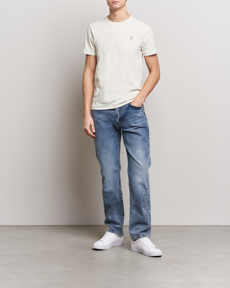 Polo Ralph Lauren Crew Neck T-Shirt Parchment Cream