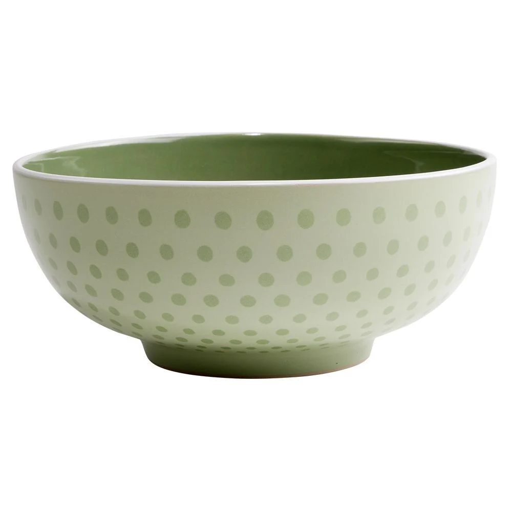 Saladier faïence à motifs Ø20xH8,5cm