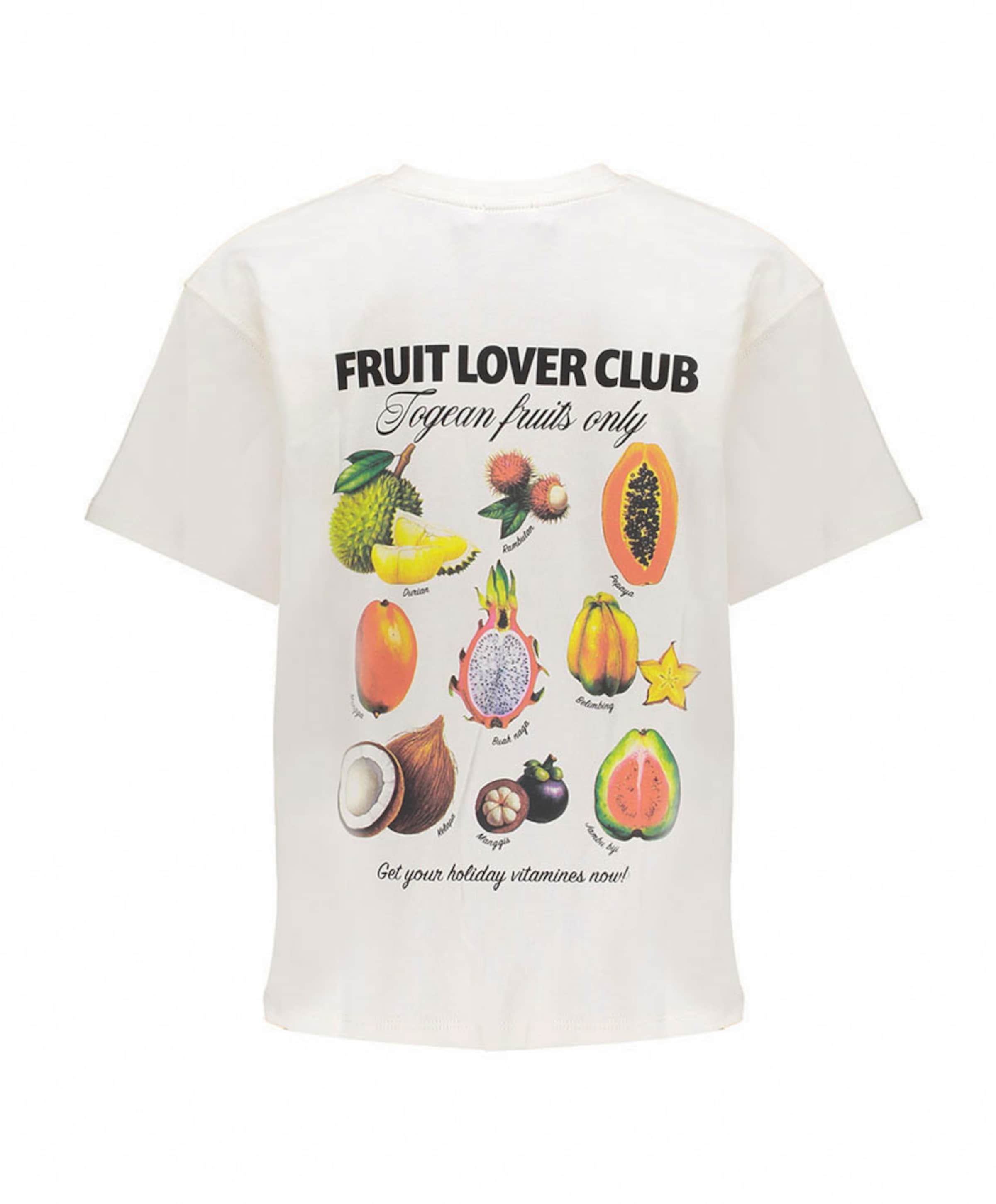 Frankie & Liberty Meisjes T-shirt ecru
