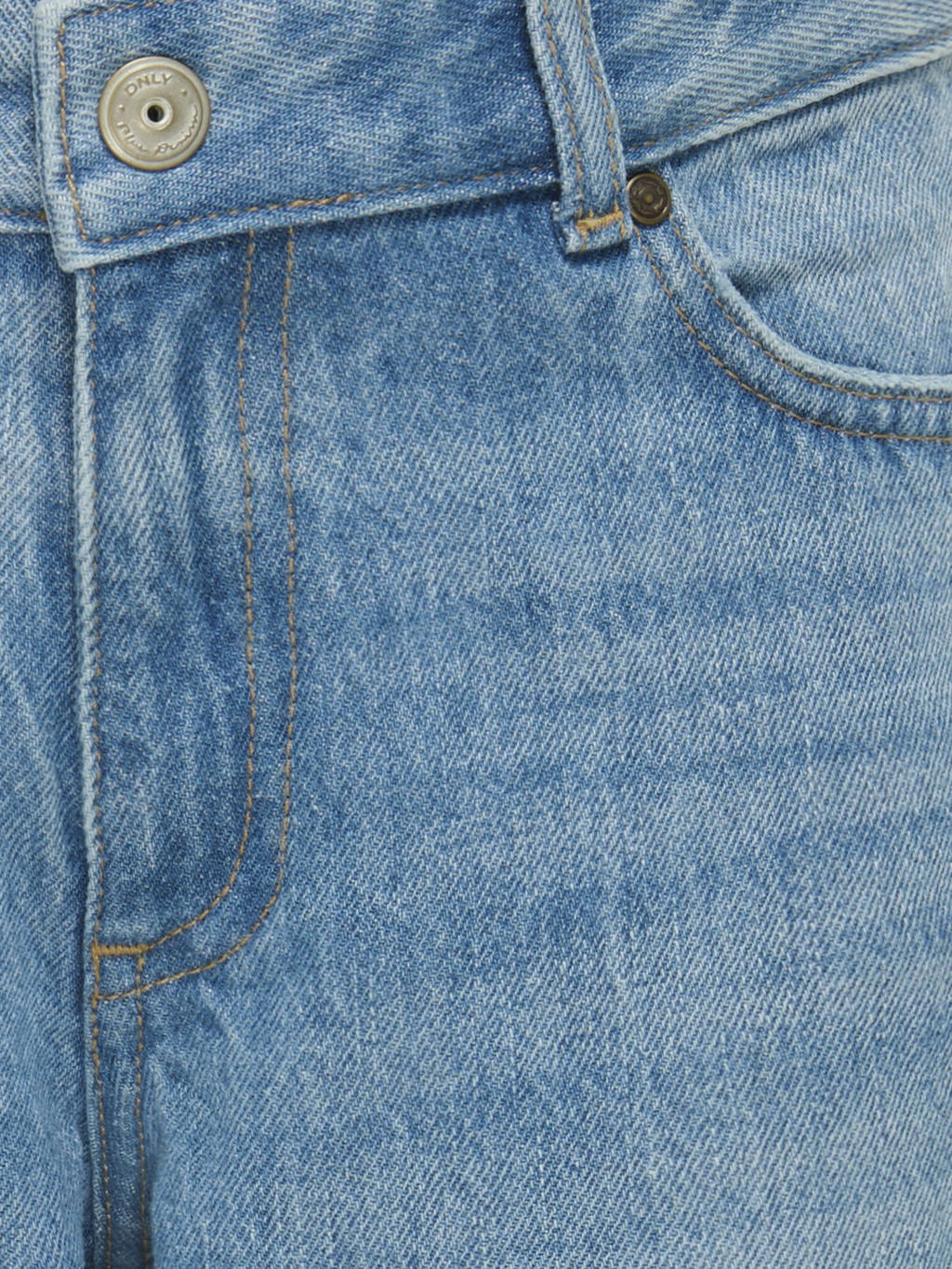 KIDS ONLY GIRL baggy high waist baggy jeans medium blue denim