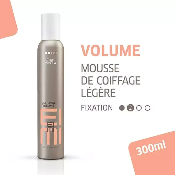 Mousse para Cabelo Wella Professionals EIMI Volume Natural 300ml