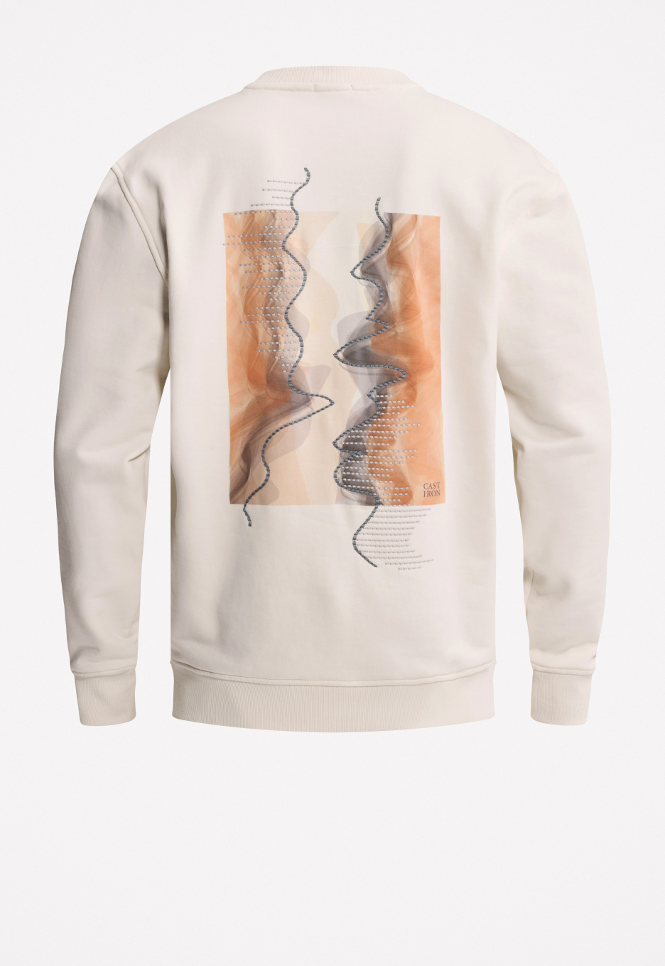 Cast Iron Relaxed Graphic Sweater