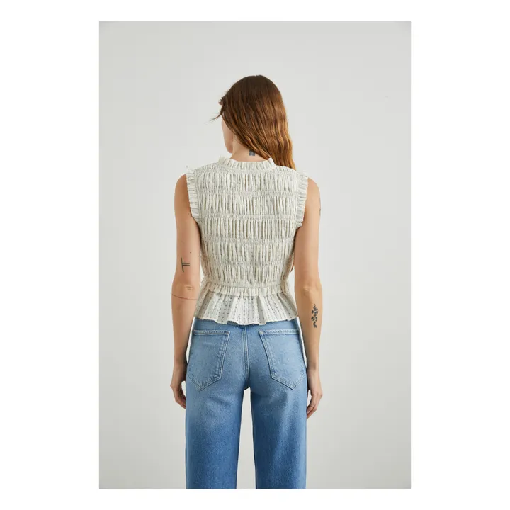 Rails Top Martine | Ivoire