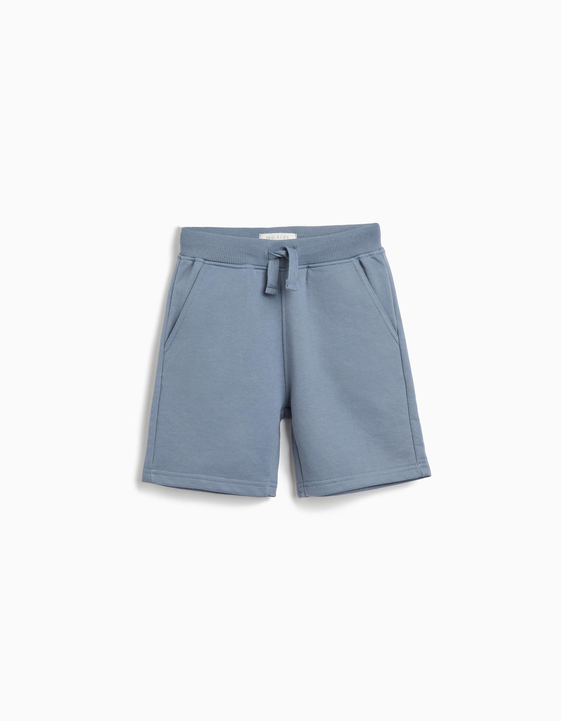 Calções Fleece, Menino, Azul