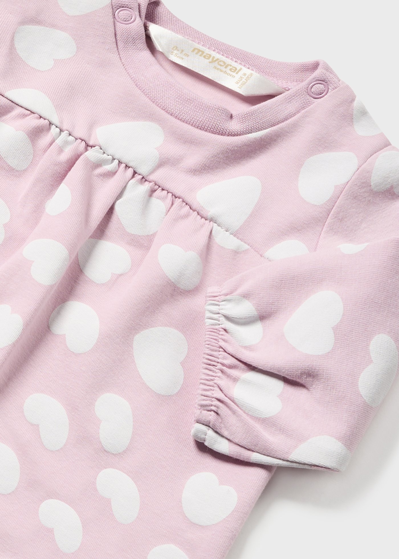 Conjunto de 2 camisetas Better Cotton para recém-nascidos