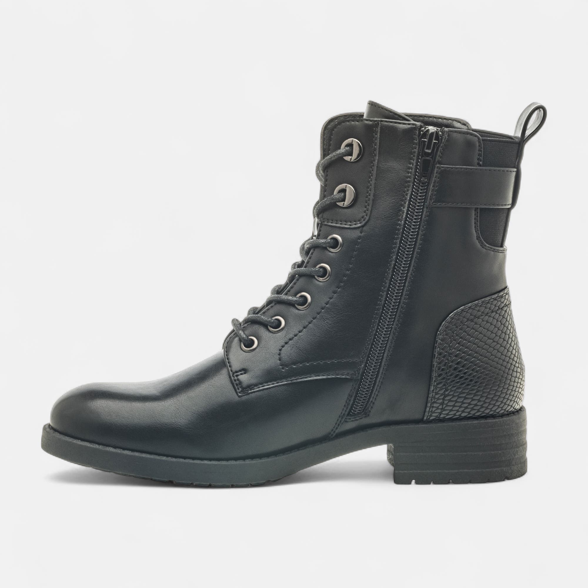 Bottines à lacets Femme noir