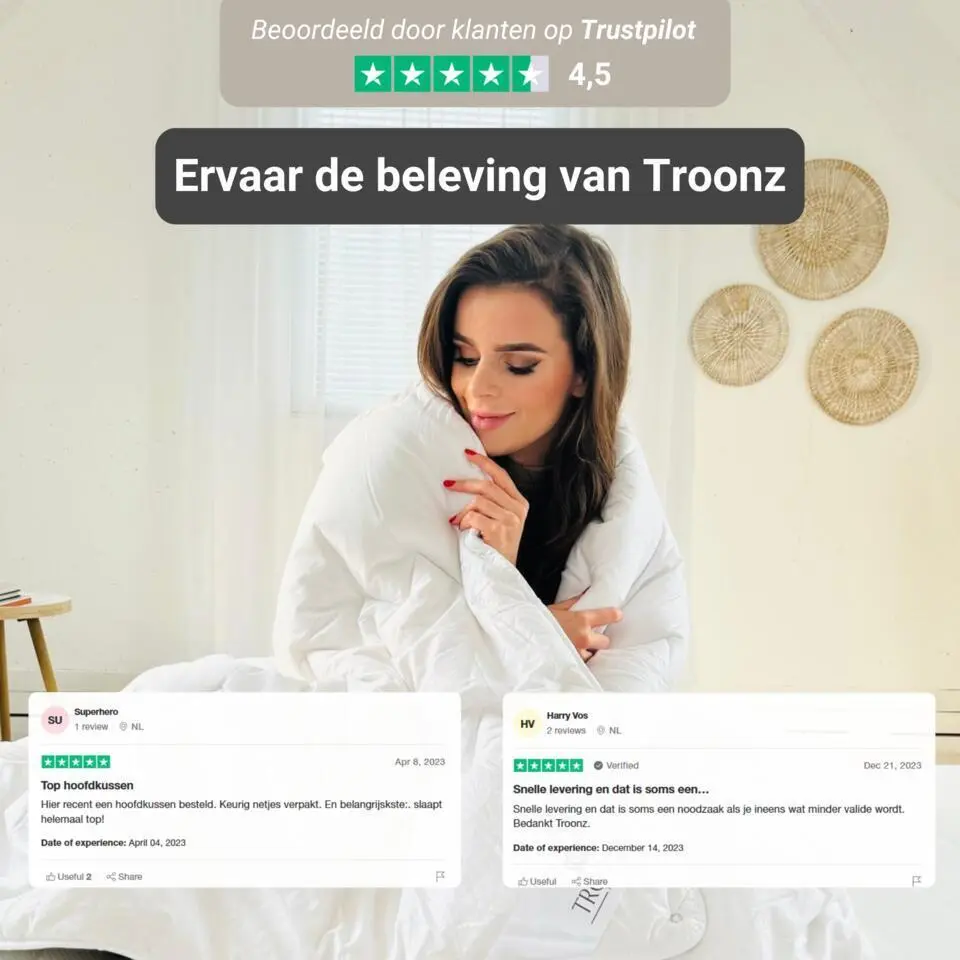 Troonz Verkoelend Hoofdkussen One - 80x80 cm