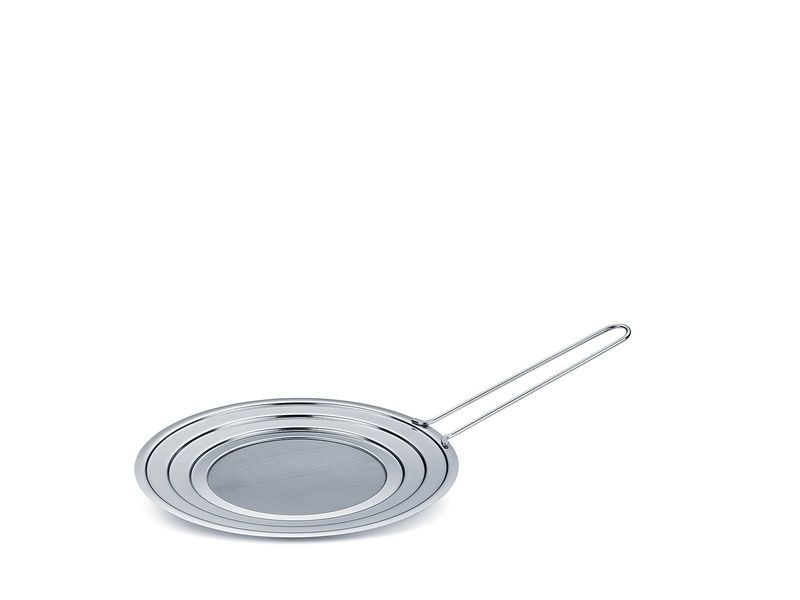 Kela Spritzschutzdeckel Elvira 30 cm, Silber Spritzschutz für Pfannen