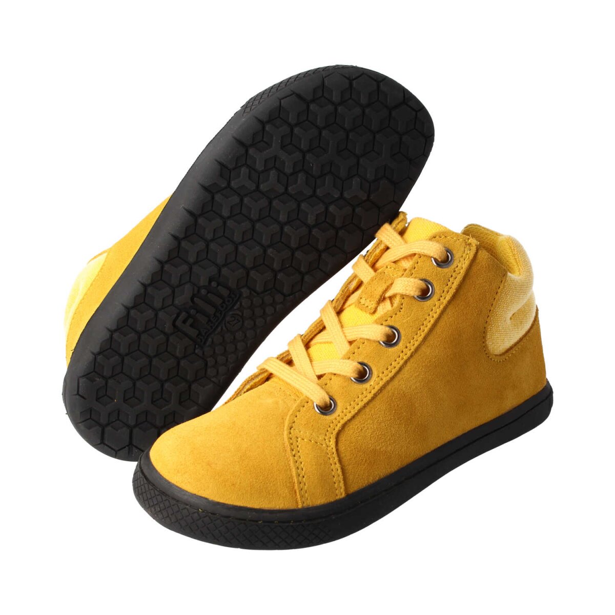 WL32051-4 mustard STAY-HAPPY velours textil laces zipper Weite/W