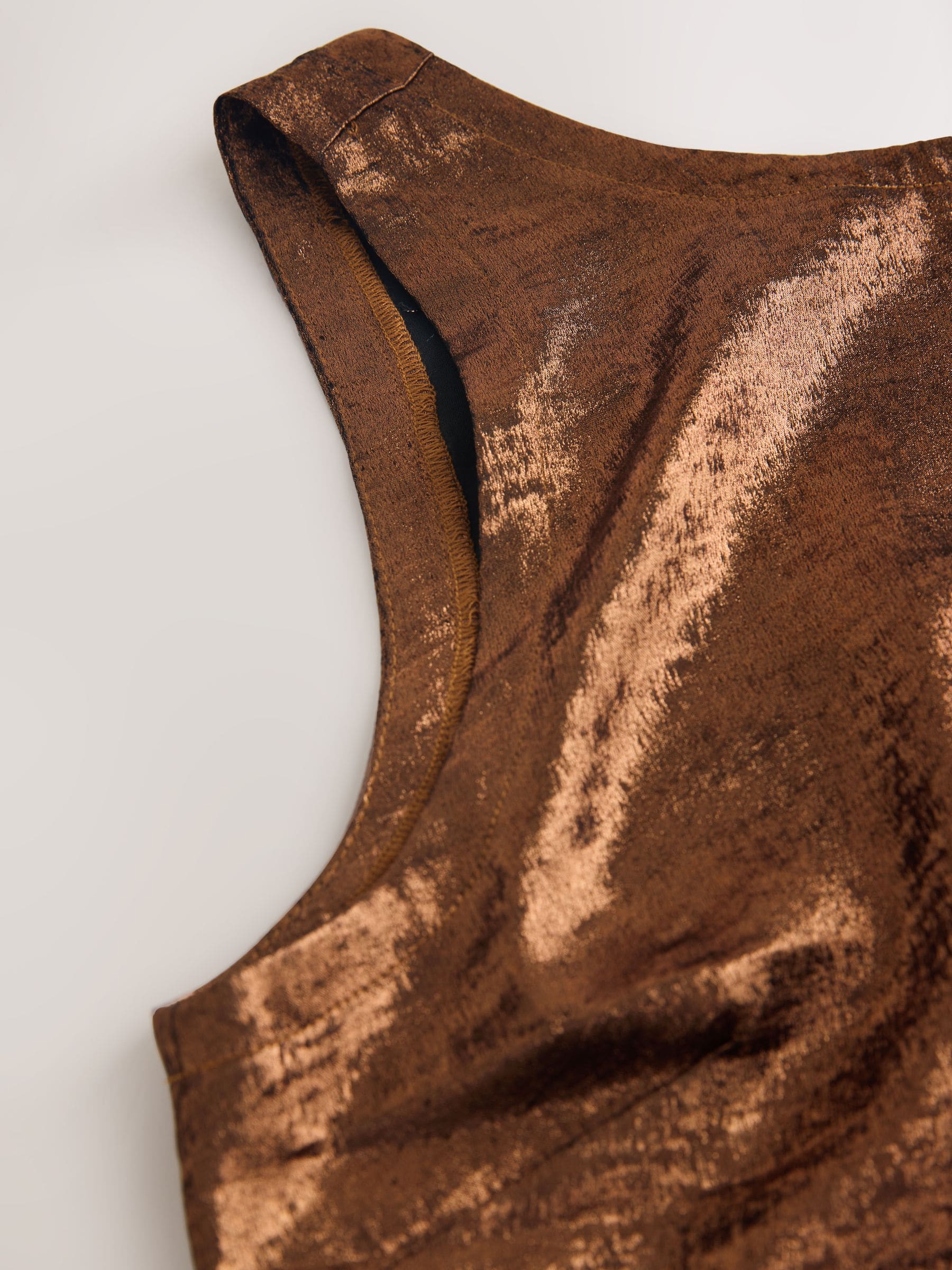 Brons - Metallic shelltop