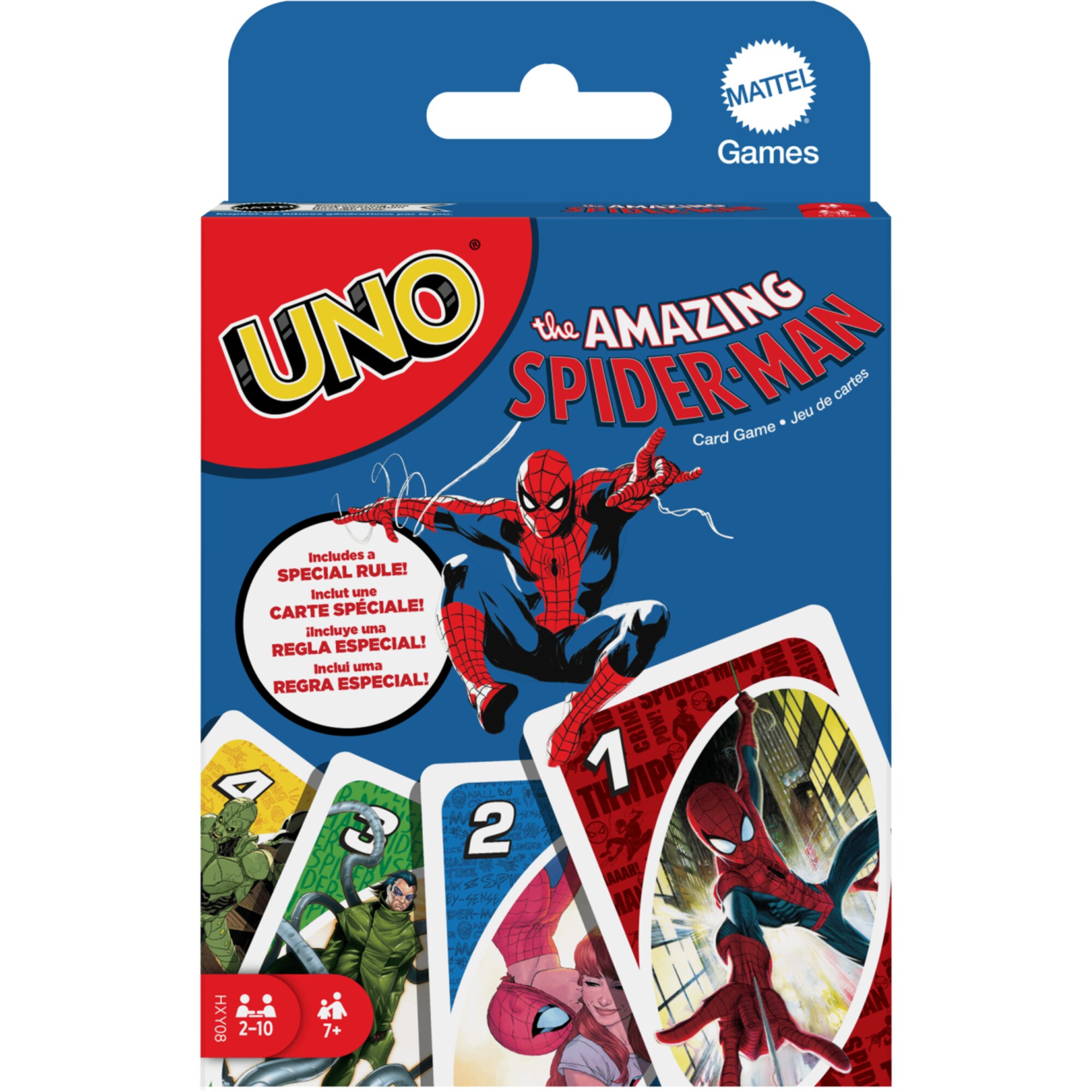 Mattel Kartenspiel UNO Spider-Man