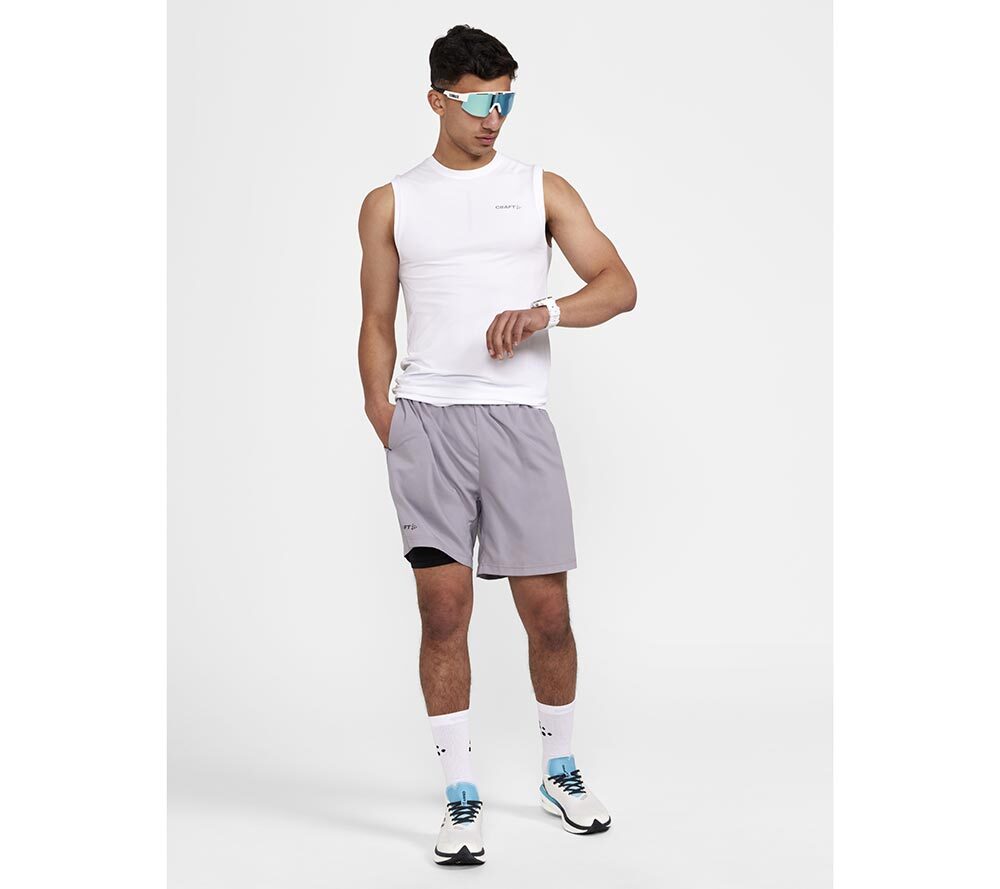 Craft ADV Cool Intensity SL Ondershirt Zonder Mouwen Wit Heren