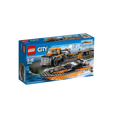 LEGO® City 60085 Allradfahrzeug mit Powerboot, 301 Teile