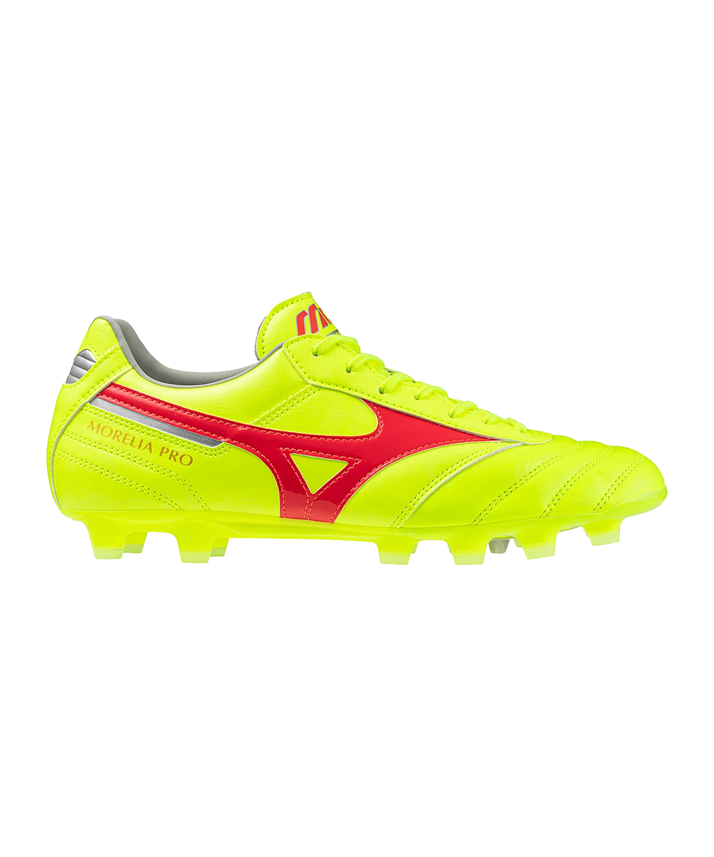 Mizuno Morelia II Pro FG Dyna Gelb Rot Silber F45