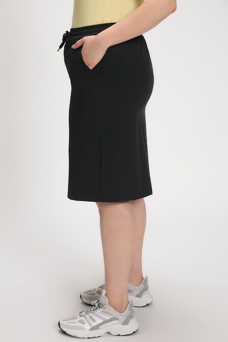 Skort, Rock mit Shorts, wasserabweisend, Elastikbund