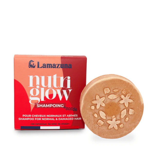 Lamazuna Shampoing Solide à l'Huile de l'Abyssinie - Nutri Glow 70 ml