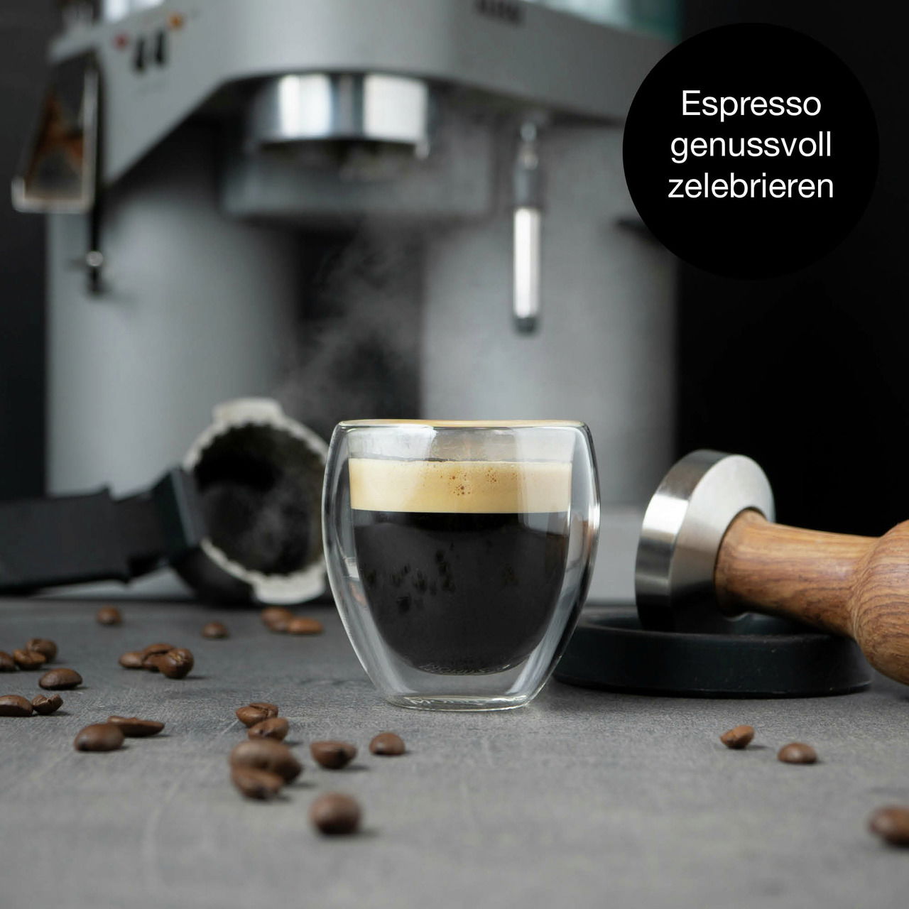 Moritz & Moritz 4er Barista Doppelwand Gläser