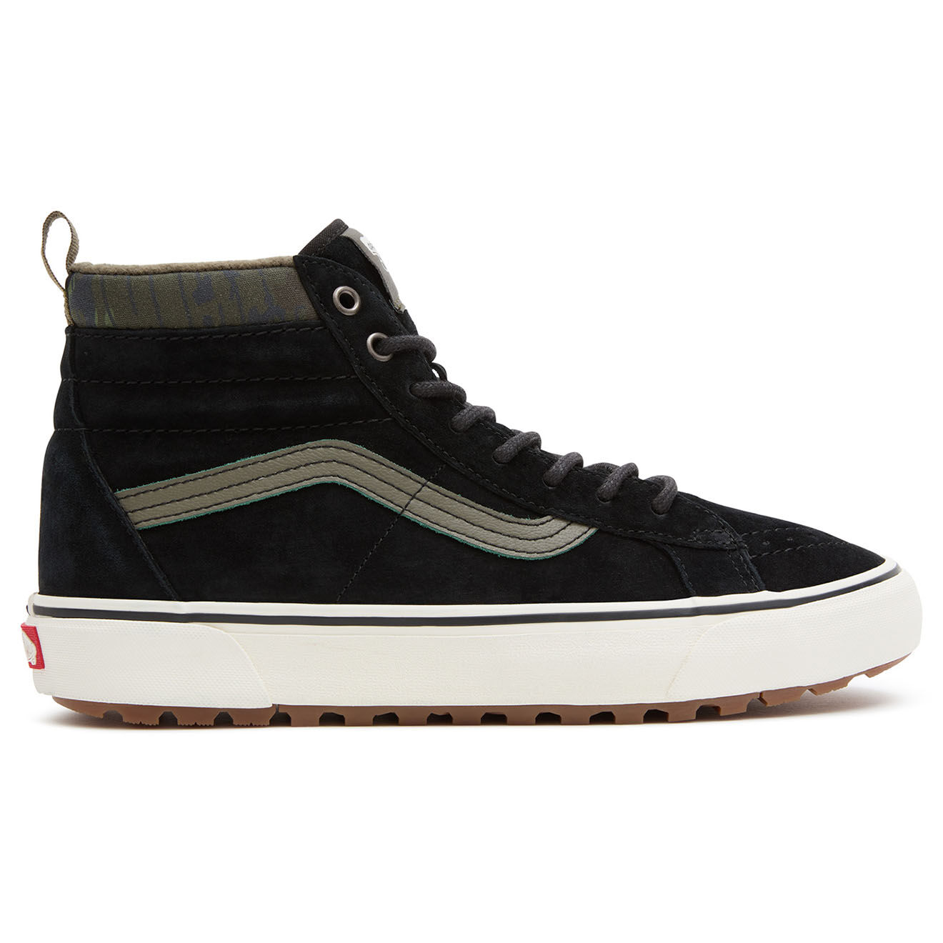 Vans Baskets en Velours de Cuir SK8-Hi MTE-1 noires