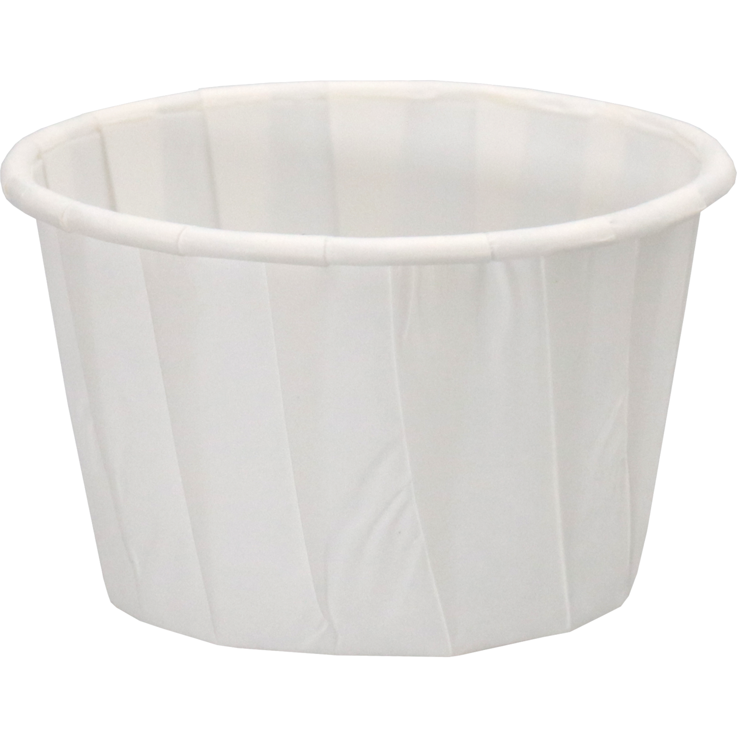 Cup, portiecup, papier, 55ml, 2oz, 35mm, wit