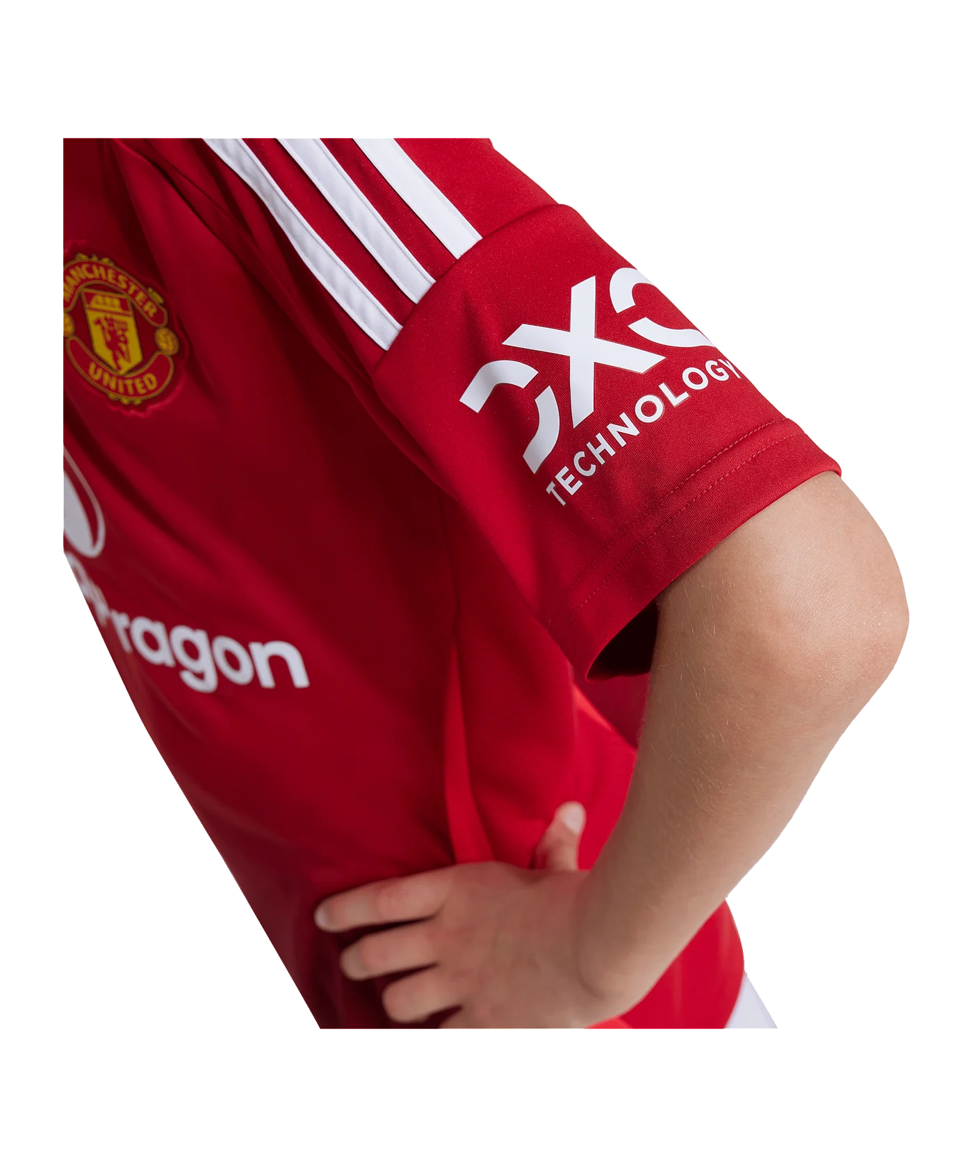 adidas Manchester United Trikot Home 2024/2025 Kids Rot