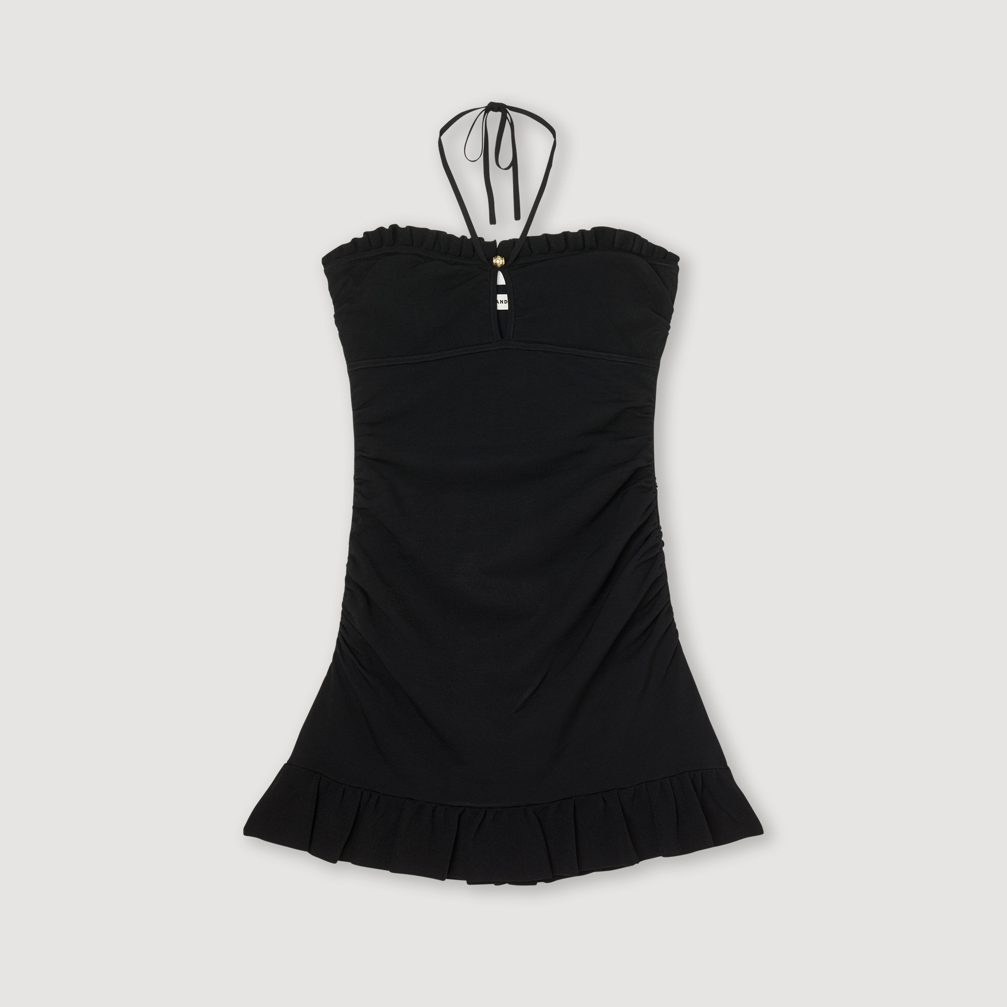Robe courte á volants