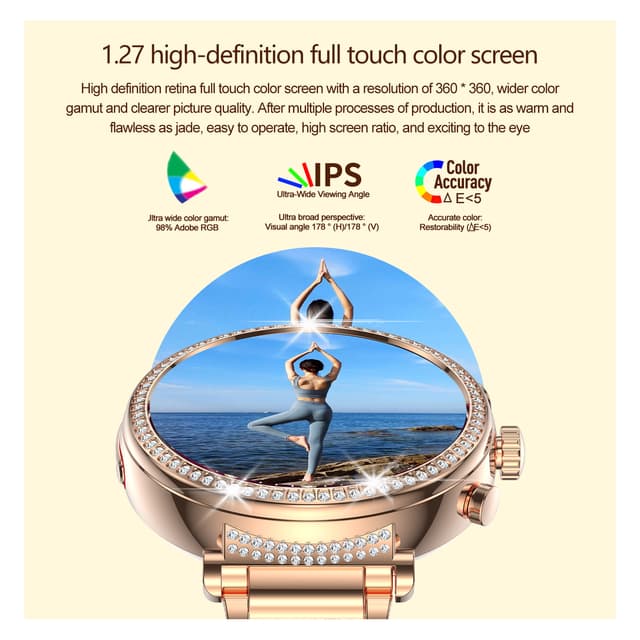 TK28 Smartwatch Guld
