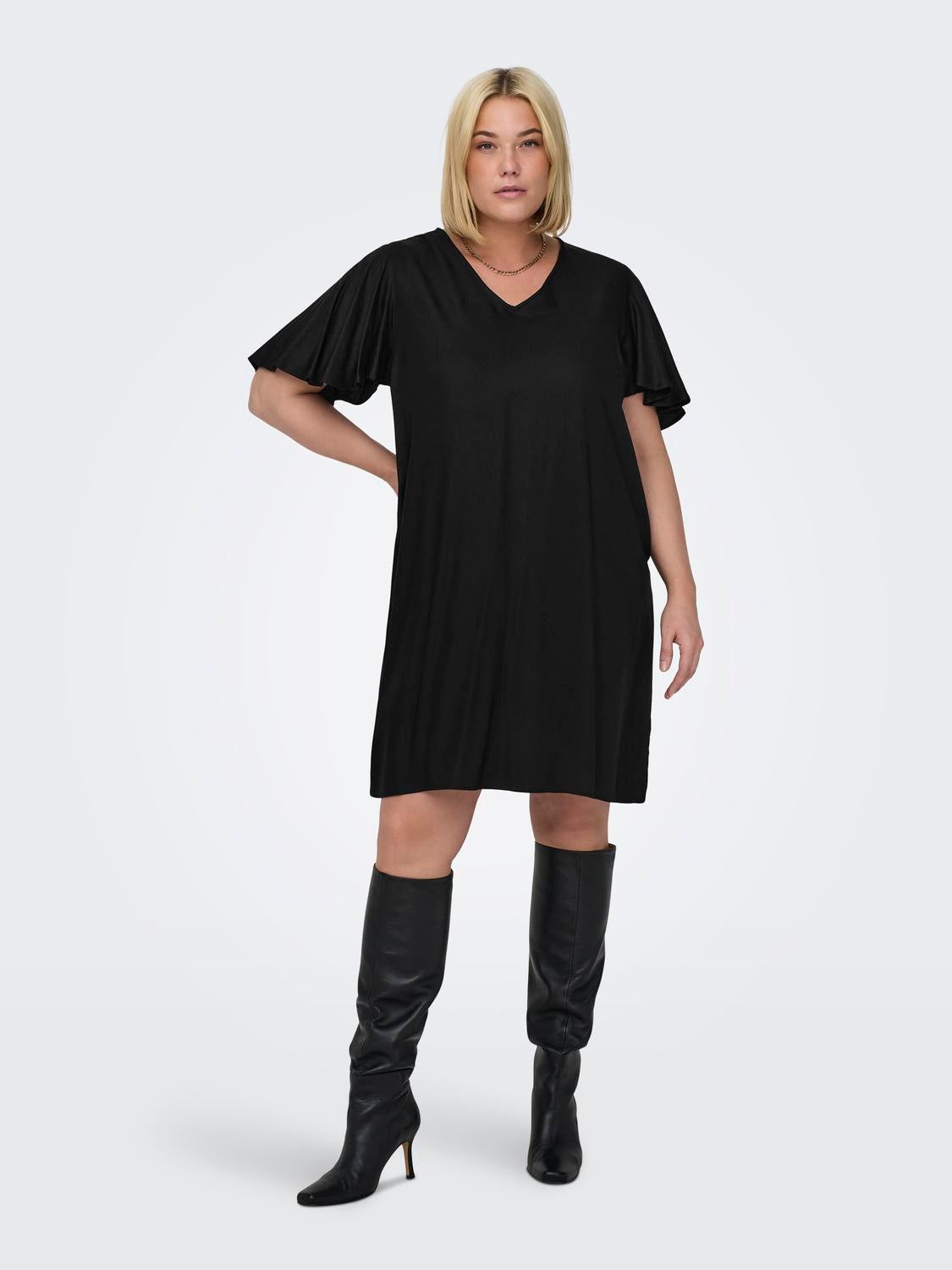 CARCHANTAL Kurzes Kleid Black