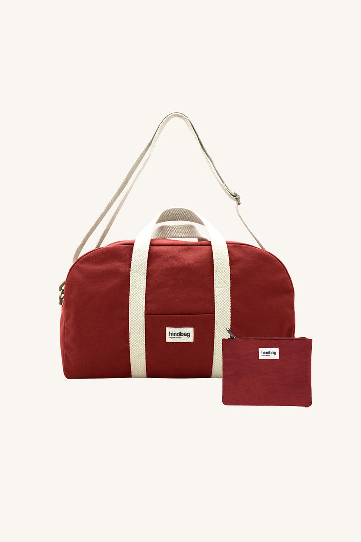 Sac à langer Terracotta : Charlie et sa pochette Lou