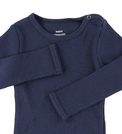 Mads Nørgaard Body l/ä - Rib - Navy