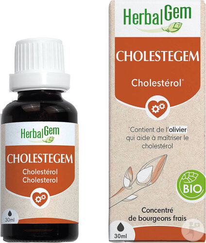 Herbalgem Cholestegem GC06 Complexe Cholestérol Bio Flacon 30ml