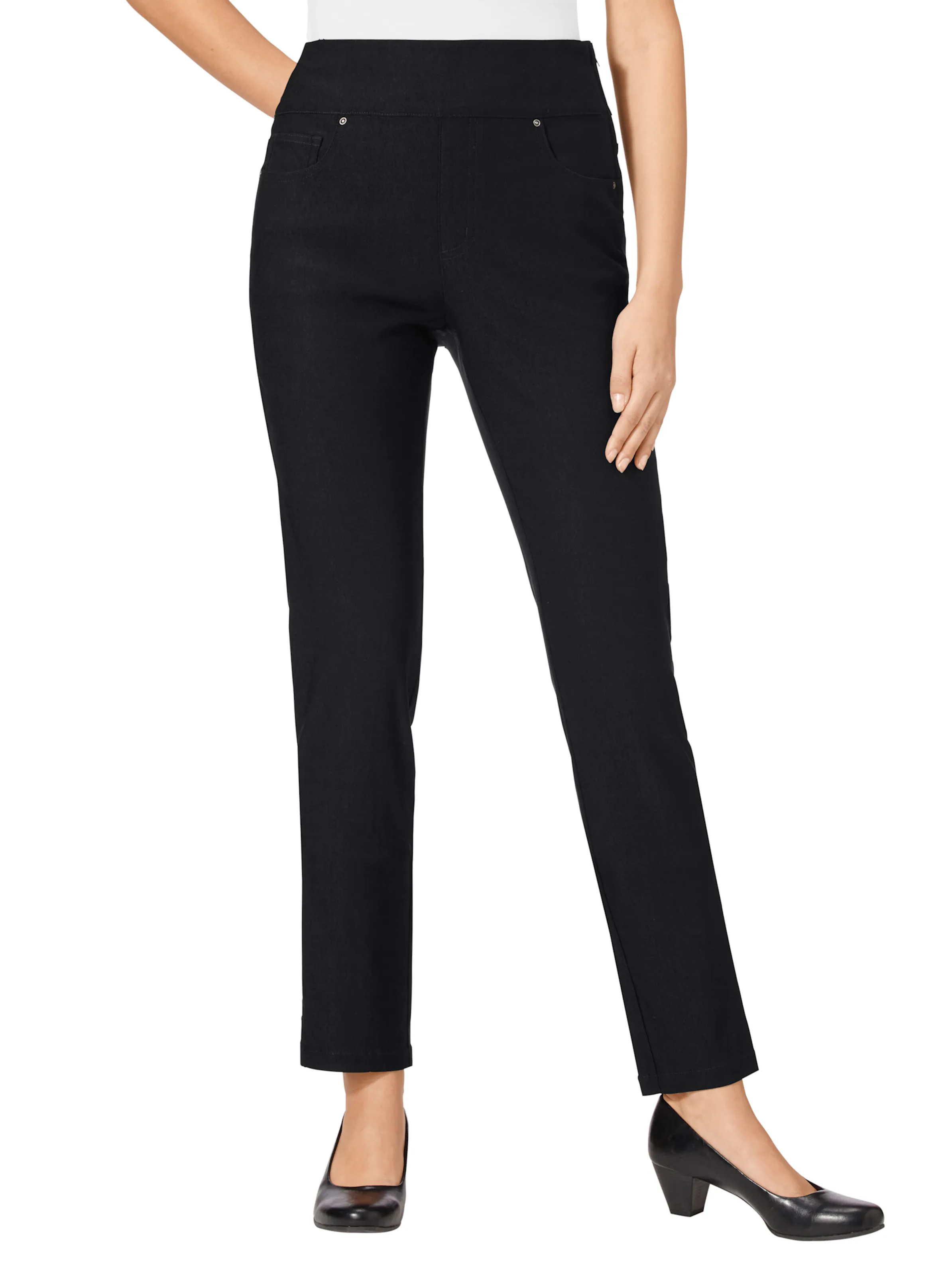 5-Pocket-Hose in schwarz