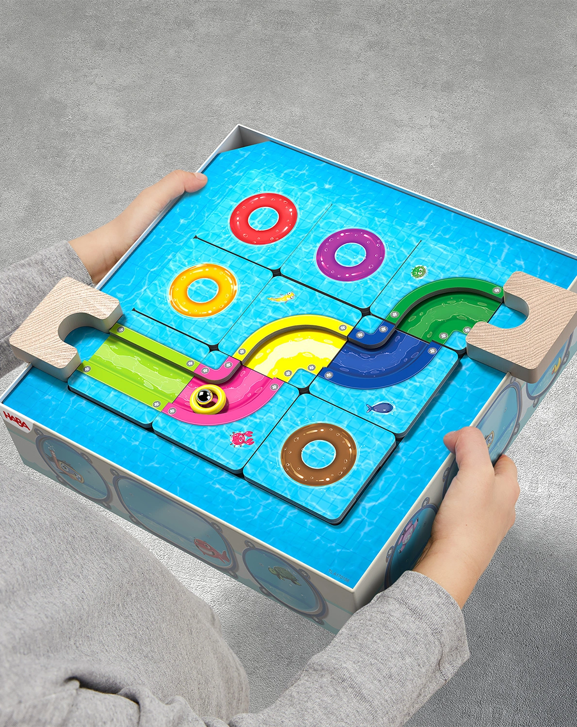 Denkspiel LOGIC! GAMES - MILO`S WASSERPARK in bunt