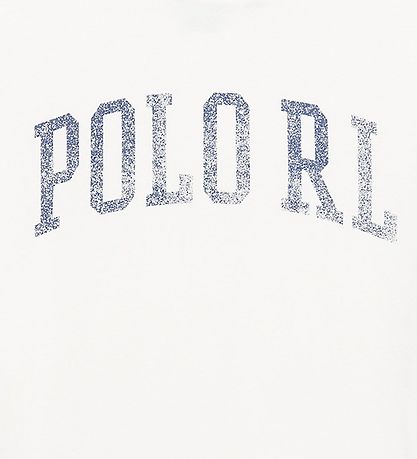 Polo Ralph Lauren T-Shirt - Uhr Hill - Weiß m. Navy