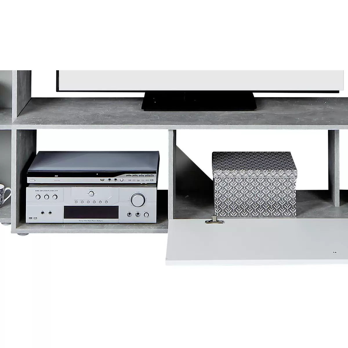 Wohnwand Aran Best Price weiss