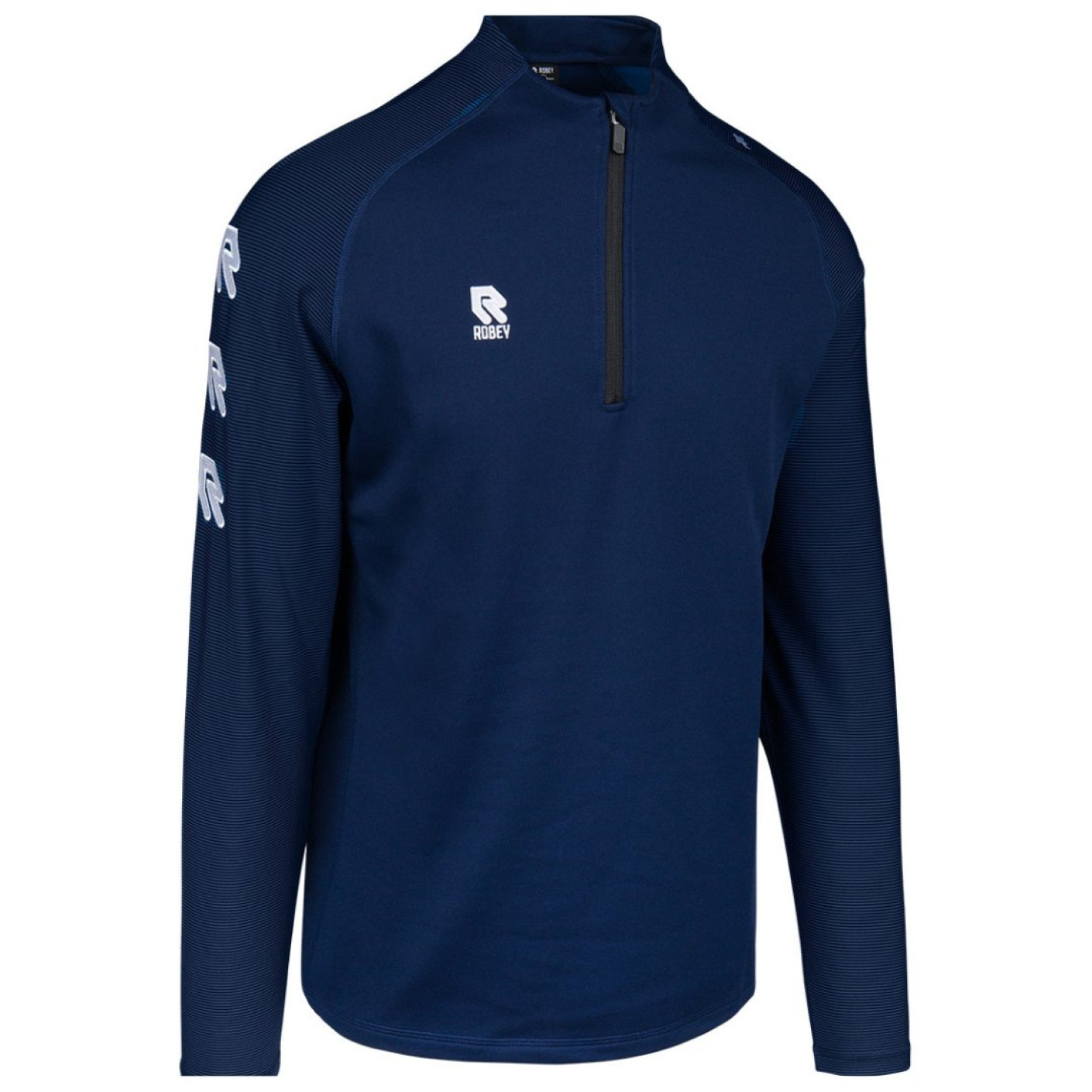 Robey Performance Trainingstrui 1/4-Zip Kids Donkerblauw Zwart